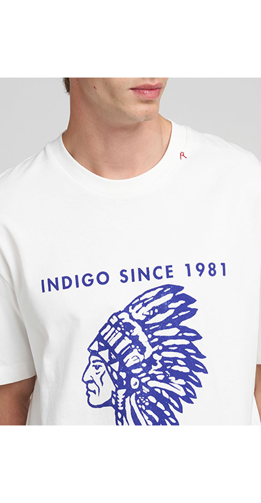 リラックスフィット ヘビーコットンジャージーNative Tシャツ 詳細画像